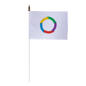 Drapeau de table de la Francophonie
