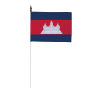 Drapeau de table Cambodge 10 x 15 cm
