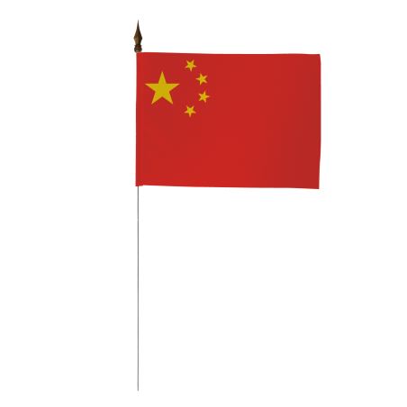 Drapeau de table Chine 10 x 15 cm