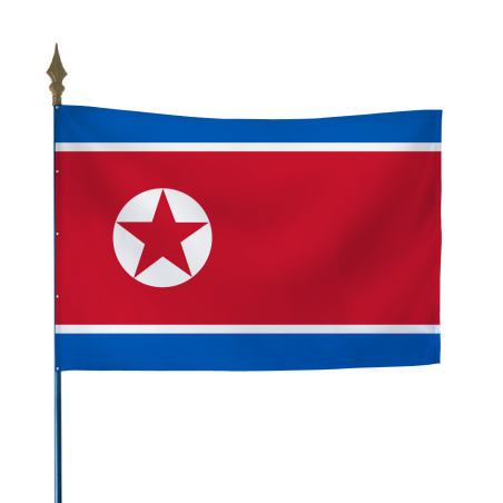 Drapeau Corée du Nord