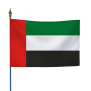 Drapeau Emirats Arabes Unis