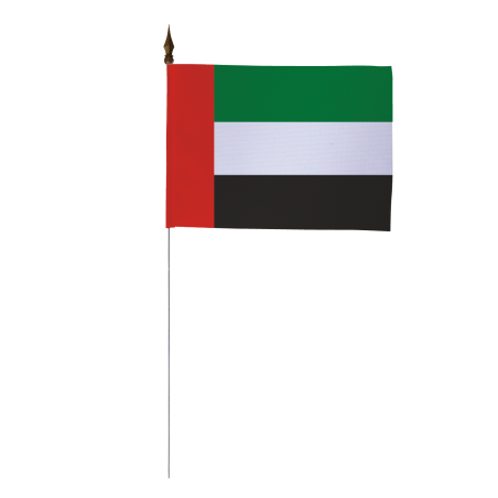 Drapeau de table Emirats Arabes Unis 10 x 15 cm