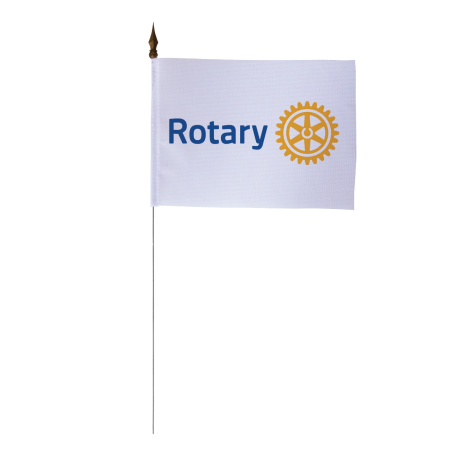 Drapeau de table Rotary International 10 x 15 cm