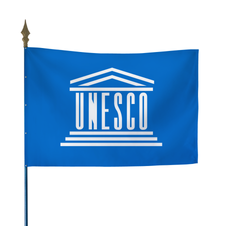 Drapeau de l'UNESCO