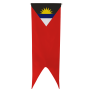 Oriflamme de l'Antigua et Barbuda