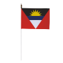 Drapeau de table de l'Antigua et Barbuda 10 x 15 cm