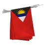Guirlande de l'Antigua et Barbuda