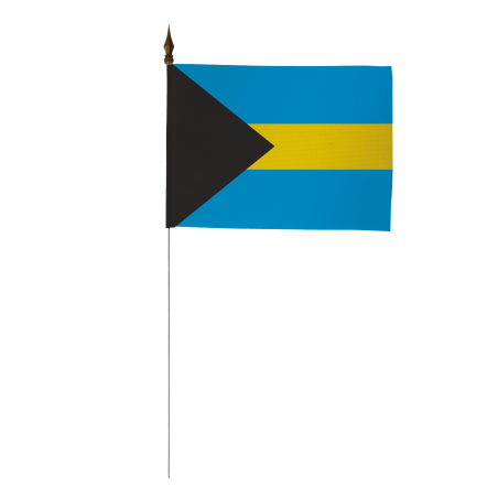 Drapeau de table du Bahamas 10 x 15 cm
