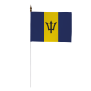 Drapeau de table de la Barbade 10 x 15 cm