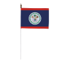 Drapeau de table du Belize 10 x 15 cm
