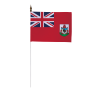 Drapeau de table des Bermudes 10 x 15 cm