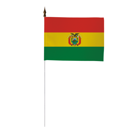 Drapeau de table de la Bolivie