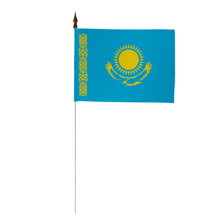 Drapeau de table Kazakhstan 10 x 15 cm