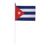 Drapeau de table de Cuba 10 x 15 cm