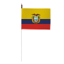 Drapeau de table de l'Equateur 10 x 15 cm