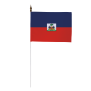 Drapeau de table d'Haïti 10 x 15 cm