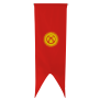 Oriflamme du Kirghizistan