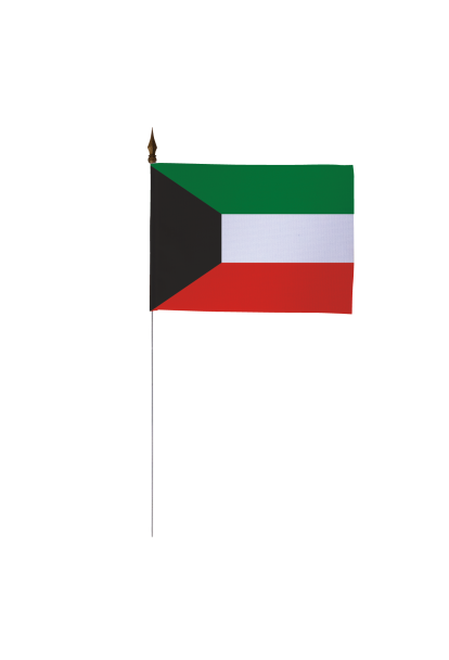 Drapeau de table Koweït 10 x 15 cm