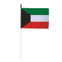Drapeau de table Koweït 10 x 15 cm