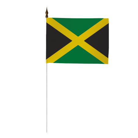 Drapeau de table Jamaïque 10 x 15 cm