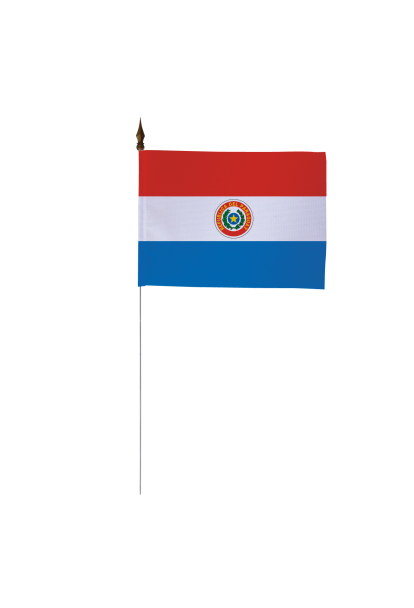 Drapeau de table Paraguay 10 x 15 cm