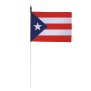 Drapeau de table Porto Rico 10 x 15 cm