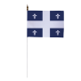 Drapeau de table Québec 10 x 15 cm