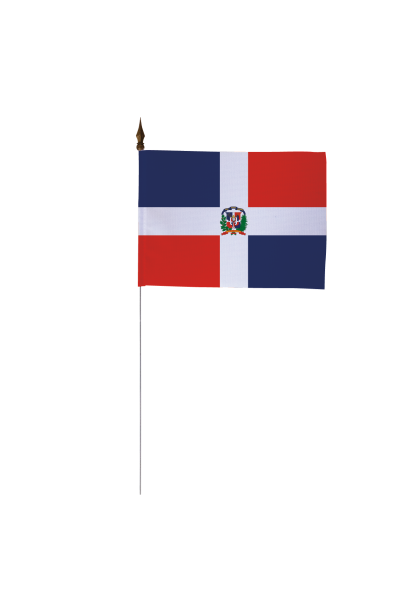 Drapeau de table République Dominicaine 10 x 15 cm