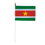 Drapeau de table Surinam 10 x 15 cm