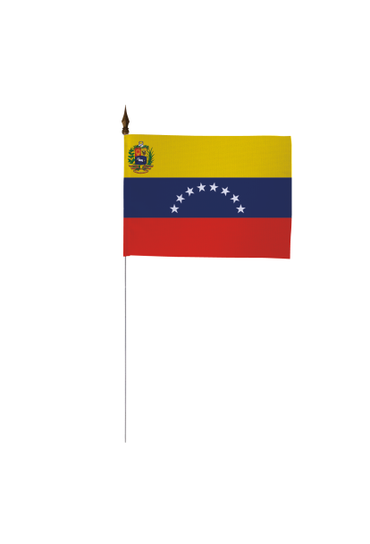 Drapeau de table Vénézuela 10 x 15 cm