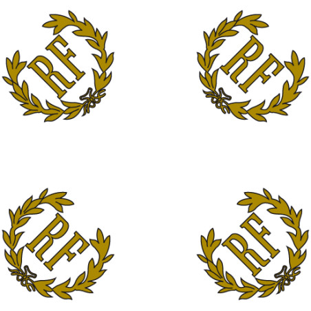 Drapeau Association brodé sur OTTOMAN
