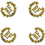 Drapeau Association brodé sur OTTOMAN