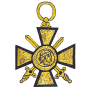 Drapeau Association brodé sur OTTOMAN