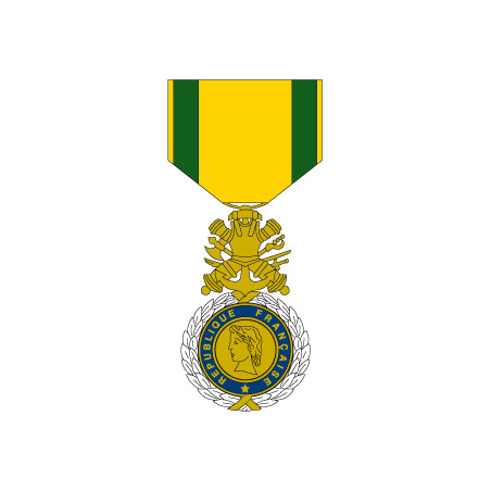 Drapeau Association brodé sur OTTOMAN