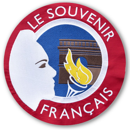 Drapeau Association brodé sur OTTOMAN
