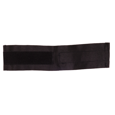 Ruban noir de mise en berne avec fermeture velcro