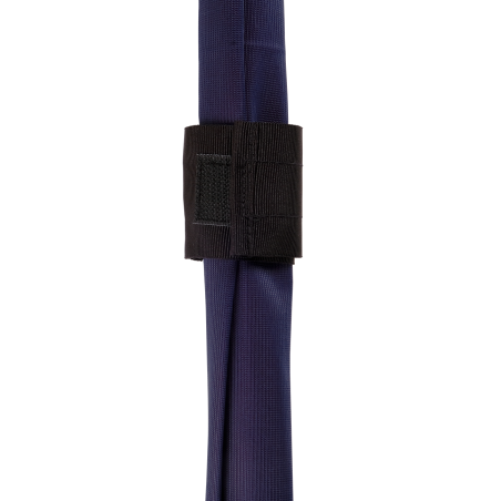 Ruban noir de mise en berne avec fermeture velcro