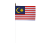 Drapeau de table Malaisie 10 x 15 cm
