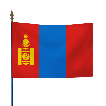 Drapeau Mongolie
