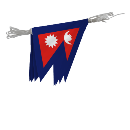 Guirlande Népal