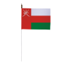 Drapeau de table Oman 10 x 15 cm