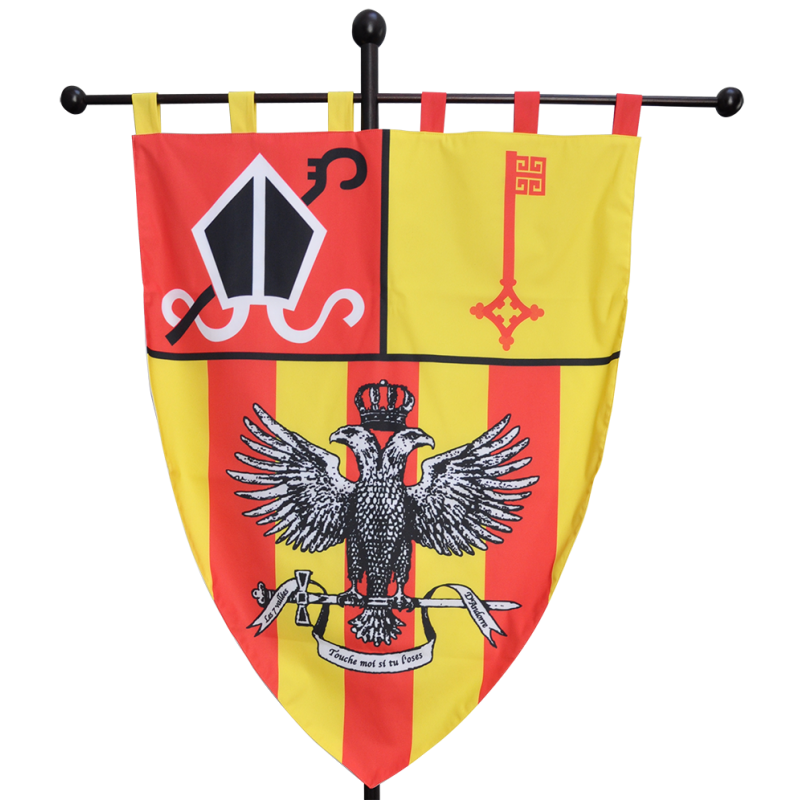 Bannière de confrérie imprimée