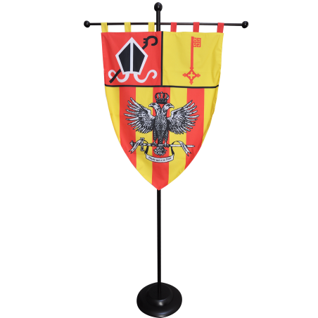 Bannière de confrérie imprimée