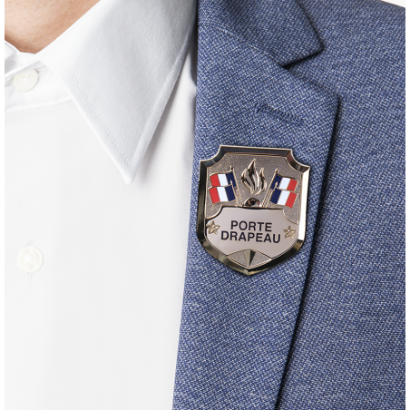 Broche Porte Drapeau 