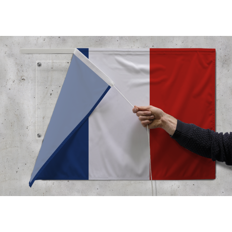 Tissu d'inauguration Tricolore