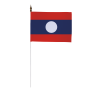 Drapeau de table Laos 10 x 15 cm