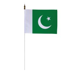 Drapeau de table Pakistan 10 x 15 cm