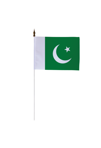 Drapeau de table Pakistan 10 x 15 cm