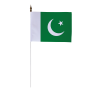 Drapeau de table Pakistan 10 x 15 cm