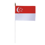Drapeau de table Singapour 10 x 15 cm